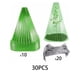 thumbnail image 5 of Naiovety 10 Uds ABS protección eficaz de las plantas con campanas de jardín adecuadas para todo tipo de plantas que ayudan al crecimiento Jardín y Patio, 5 of 6