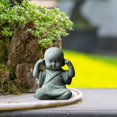 thumbnail image 1 of Bandeja de té China Fernando Escultura Decoraciones Estatua de Buda Monje Adornos Miniatura para mesa Coche Escritorio Oficina, 1 of 8