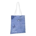 thumbnail image 2 of YFYANG Reusable Cotton Canvas Tote Shopping Bag, Retro Blue Dream Washable Portable Grocery Bag for Daily Travel, 2 of 8