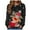 A02-Black, variant on Xudanell Crewneck Shirts Women Fashion Graphic Womens Christmas Tops Hoodless Sweatshirts Merry Christmas Long Sleeve