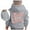Gray, variant on FAOWME Girls Hoodie Long Sleeve Soft Sweatshirt Graphic Hoody Kids Cute Pullovers Tops Orange 3-4 Years