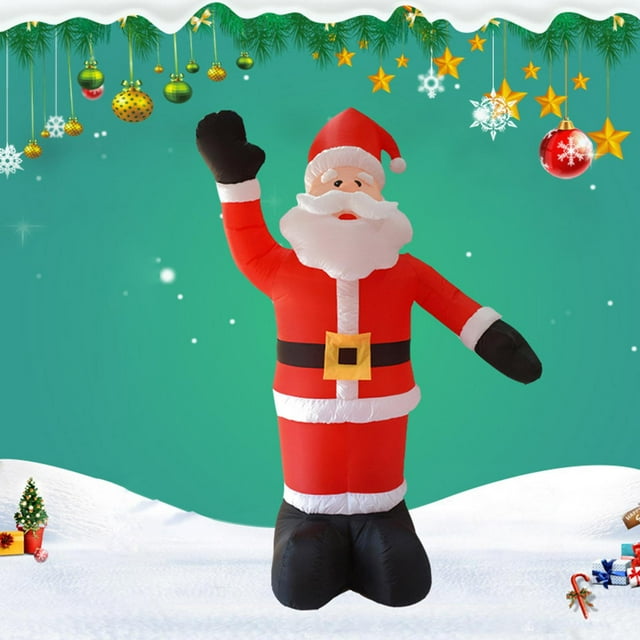 Papá Noel inflable de 94 pulgadas con animada para la , jardín, vacaciones,