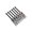 Silver, variant on 6Pcs Guitar Tremolo Bridge Saddles Set Double Locking Systems Locked Saddles Electric Guitar Tremolo Bridge Parts