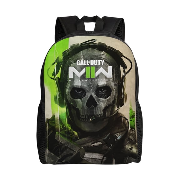 Call Of Duty Modern Warfare Large Backpack Lightweight Laptop Bag Daypack Bookbag Travel Backpack for Men Women