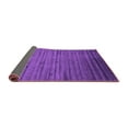 thumbnail image 2 of Ahgly Company Indoor Round Abstract Purple Contemporary Area Rugs, 6' Round, 2 of 4