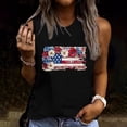 thumbnail image 2 of Danhjin Women Tank Top 4th of July Independence Day's Patriotic Print Sleeveless Tops Summer Casual Going out Party Holiday Graphic Tee, 2 of 6