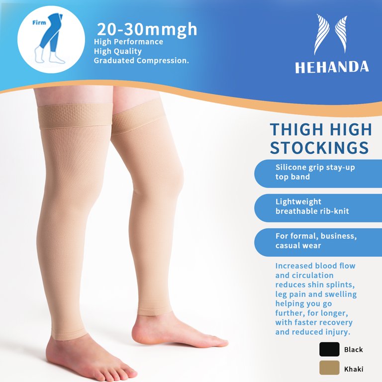 Hehanda Footless Compression Socks for Women & Men(M-4XL), 20-30