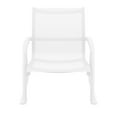 thumbnail image 4 of Compamia Pacific Club Arm Chair White Frame White Sling, 4 of 5