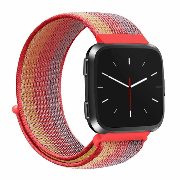 Fitbit Versa Nylon Band Strap Sports Woven Loop Replace Watch Wristband