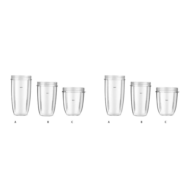 Bewildely Taza exprimidora de frutas, licuadora de jugo, taza para beber en el hogar, repuesto lavable, reemplazo de pieza para 32 onzas 2piezas