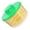 Green, variant on Compact Electric Salad Spinner Household Salad Dehydrator For Easy Use With Efficient Motor And Low Noise Design