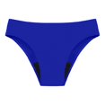 thumbnail image 4 of Gibobby Swimwear Bikini Menstrual Leakproof Swim Bottoms Waterproof Brief Light Flow for Women Girls Teens(Blue,XXL), 4 of 4