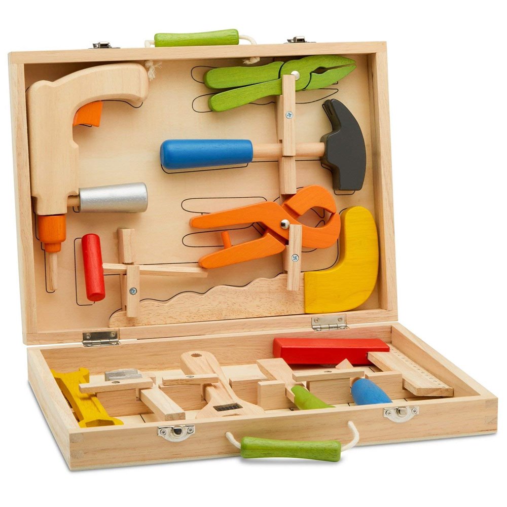 solid timber toy box