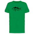 thumbnail image 1 of Clip Art Black Tuna Ocean Tee Men's -Image by Shutterstock, 1 of 1