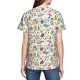 thumbnail image 7 of Wukai Rabbit And Butterfly Youth Unisex Short Sleeve T-Shirt for Boys, Girls, Teens, and Kids-X-Large, 7 of 7