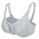 thumbnail image 2 of Sujetador de lactancia para mujer, cierre frontal de encaje suave, bralette de maternidad sin costuras, fino y cómodo (gris 38/85), 2 of 5