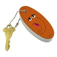 thumbnail image 2 of Sesame Street Snuffleupagus Face Floating Keychain Oval Foam Fishing Boat Buoy Key Float, 2 of 5