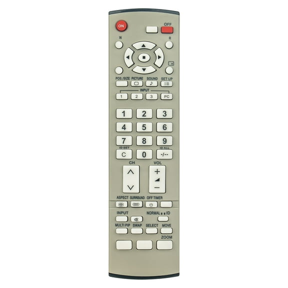 New EUR7636070R Replace Remote Control compatible with PANASONIC EUR-7636070R TH-58PH10UK TH-65PHD8UKJ TH-85PF12