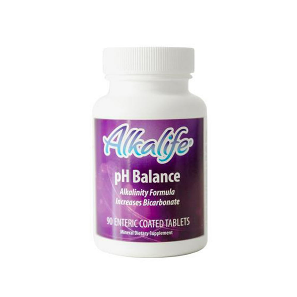 Alkalife pH Balance Tablets Alkalinity Increasing Formula 90 Tablets