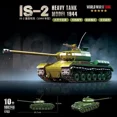thumbnail image 2 of WW2 Military Classic Model Tiger Leopard KV-1 KV-2 IS-2 Heavy Tank Collection Model Building Blocks Bricks Toys for Boys Gifts, 2 of 9