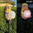 thumbnail image 4 of AAOMASSR Hedgehog Solar Outdoor Garden Lights, Solar Hedgehog Stake Lights Waterproof Upgraded Hedgehog Decorative Lights for Yard Patio Garden Lawn Decor-1 Pack, 4 of 5