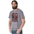 thumbnail image 5 of Kanji Street Fighter Savage Akuma Men's Graphic T Shirt Tees Brisco Brands X, 5 of 5