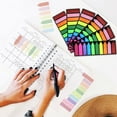 thumbnail image 2 of UPGRATOR 6Pack Assorted Color Highlighter Tabs Paper for Classmates, 2 of 7