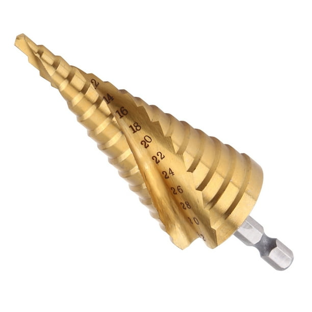 Cone Drill Bit Step Drill Bit HSS Functional With High Performance For Drilling