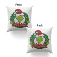 thumbnail image 1 of Funda de almohada navideña de Grinch de 18 x 18 pulgadas, funda de almohada navideña, decoración de ambiente festivo de invierno, regalo de Navidad, 1 of 6