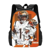 Jamarr Chase 1 Cincinnati_Bengals Laptop Backpacks Travel Backpack Bookbag Adjustable Shoulder Straps Bag Hiking Backpack with Pocket for Women Men Work