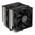 Coolleo P60t Performance Edition CPU Air Cooler Dual-Tower 275w TDP 6 Copper Heatpipes FDB PWM Fan for Inter:115X/1200/17XX/1851