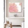 thumbnail image 6 of Pink Gold Wall Art for Living Room,Canvas Picture Wall Decor for Bathroom Bedroom,Boho Modern Abstract Minimalist Aesthetic Flower Painting Artwork for Office Hallway Dining Room Decor 12"x16", 6 of 8