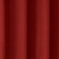 thumbnail image 4 of VCNY Home Neil Red Solid Grommet Blackout Curtain Panel, 52" x 84", 4 of 5