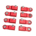 thumbnail image 4 of figatia Tie Rod Ball Head Aluminum Alloy Lightweight Compact Dimension Link Rod Ends Red, 4 of 9