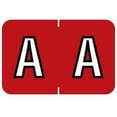 thumbnail image 1 of Tabbies Barkley ABKM Compatible 91620 Series Alpha Labels, Red "A", 1”H x 1-1/2”W Label Size, Filing Color Code System,, 1 of 1