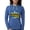 Heather Blue, variant on CafePress - We Support Ukraine Long Sleeve T Shirt - Womens Hooded Shirt
