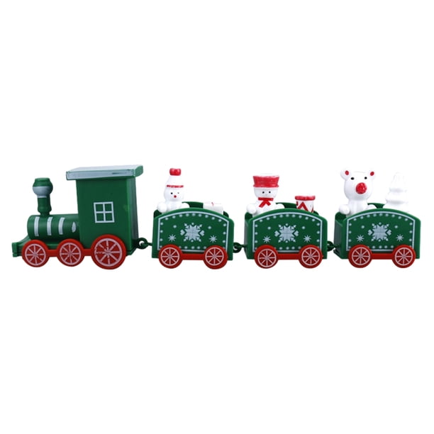 Adorno Tren Navidad Accesorios Pequeño Tema Festival Exquisito Fiesta Cumpleaños
