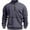 Dark Gray, variant on Krdevn Hoodies for Men - Hooded Sweatshirt for Men's Winter In 2025 with A Stand Up Collar Half Zipper and Multiple Pockets - Sweatshirts for Men,Color:Navy,Size:S