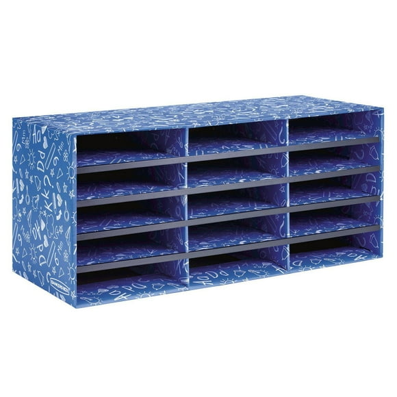 Bankers Box Classroom 15 Compartment Literature Organizer