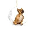 thumbnail image 1 of Arte del hierro Siéntese en la luna Adorno de luna de perro encantador para amantes de los perros Colgante de árbol de Navidad Wmkox8yii gf6350, 1 of 4