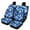 Sea Turtle Blue Flower, variant on Renewold Sea Turtle Blue Flower Car Seat Covers Full Set Pack of 4, Universal Fit for Cars,Trucks,SUV,or Van, Auto Interior Accessories Decorations