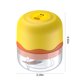 thumbnail image 3 of Teissuly Electric Garlic Chopper, 100ML Garlic Mincer Mini Portable Veggie Chopper, Garlic Grinder Masher Onion Chopper, Blender to Vegetable Teissuly WER2023112004296, 3 of 7