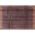 thumbnail image 1 of Ahgly Company Machine Washable Indoor Rectangle Contemporary Dark Almond Brown Area Rugs, 5' x 8', 1 of 7