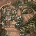 thumbnail image 2 of Brown, Betsy 15x15 White Modern Wood Framed Museum Art Print Titled - Nolas Courtyard II, 2 of 4