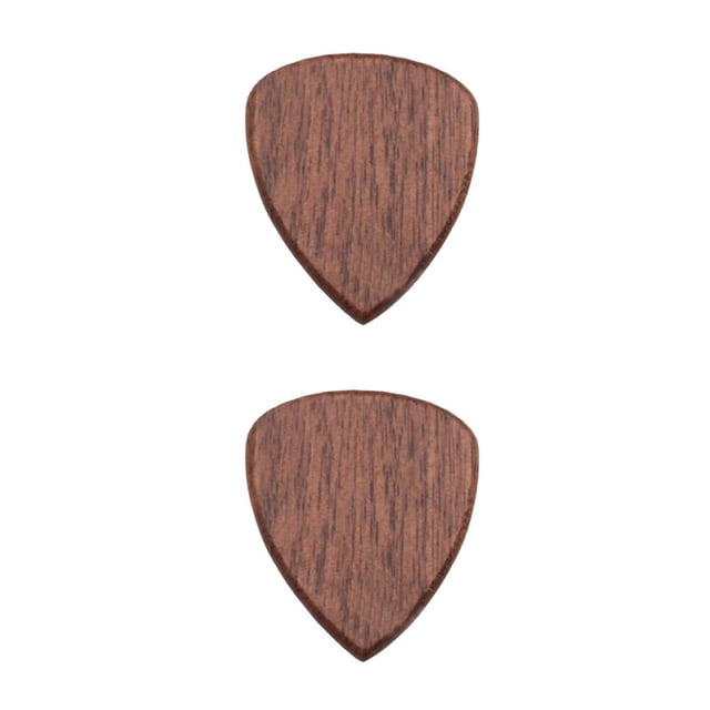 Púas de guitarra Eigraketly Accesorios de bajo de Púa tipo 9 2Conjunto Material Madera