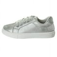 thumbnail image 3 of Kensie Girl Casual Sneakers. (Little Kids Big Kids), White Silver, 4, 3 of 8