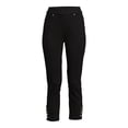 thumbnail image 5 of Martha Stewart Everyday Women's Pull On Crop Pants with Faux Pearl Hem, 5 of 5