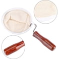 thumbnail image 4 of Reusable Coffee and Tea Filter - Flannel Cloth With Wood Handle, Pour Over Dripper Bag, Sock for Home Office Use, Dripping Strainer (M), 4 of 8