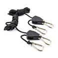 thumbnail image 4 of Camping Pulley Adjustable Rope Buckle 2m 1/8 for Light Lifting Tent Guyline Outdoor Clothesline Pet Leash Upgraded Metal Wheel  Load 68-75kg 4PCS, 4 of 6