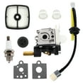 thumbnail image 2 of Carburetor For Echo HC150 GT200 GT200i GT200R GT201i GT201R GT225  PE-200 PE-200 PE-201 PPF-210 PPF-211Fuel Line Kit Trimmer, 2 of 8